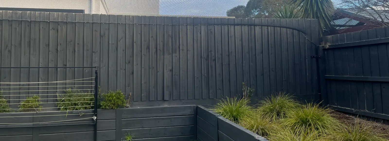 Cat-Proof Netting: an example custom cat enclosure
