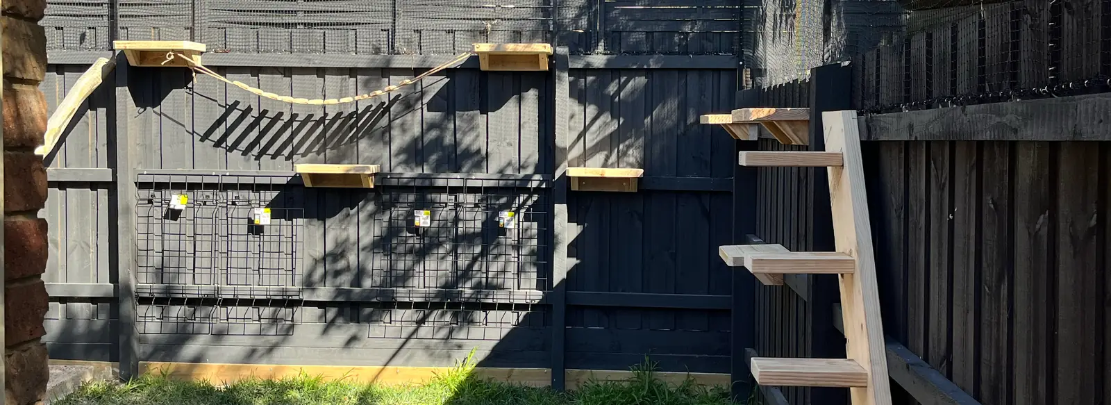 Installations: an example custom cat enclosure